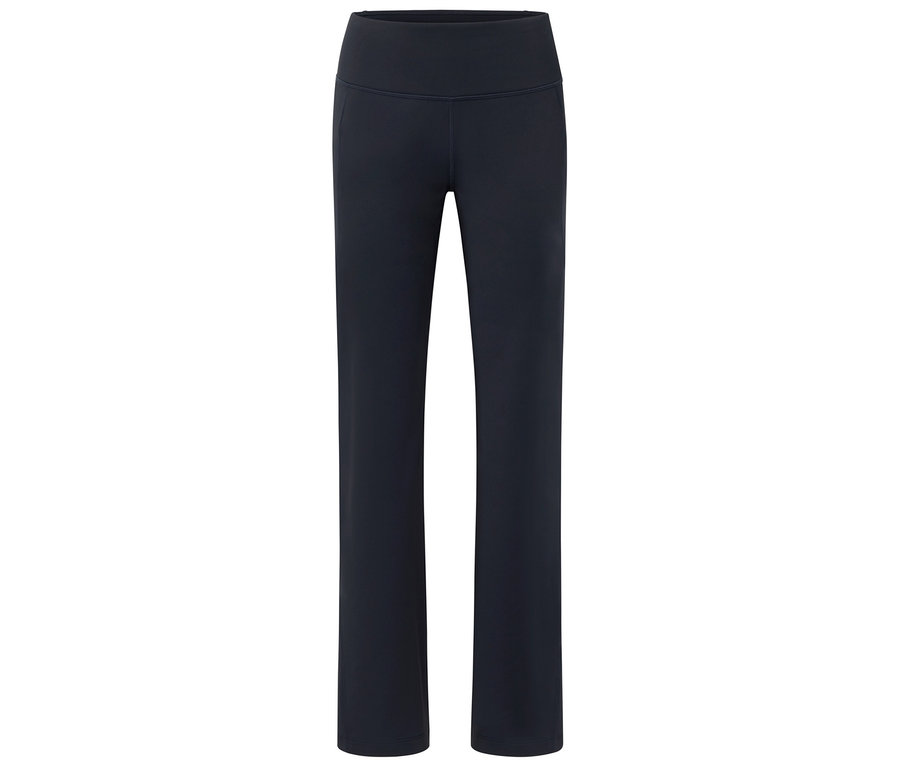 Pantalon thermique bleu foncé.