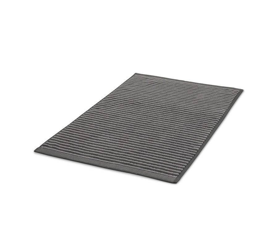Tapis de douche de haute qualité, anthracite.