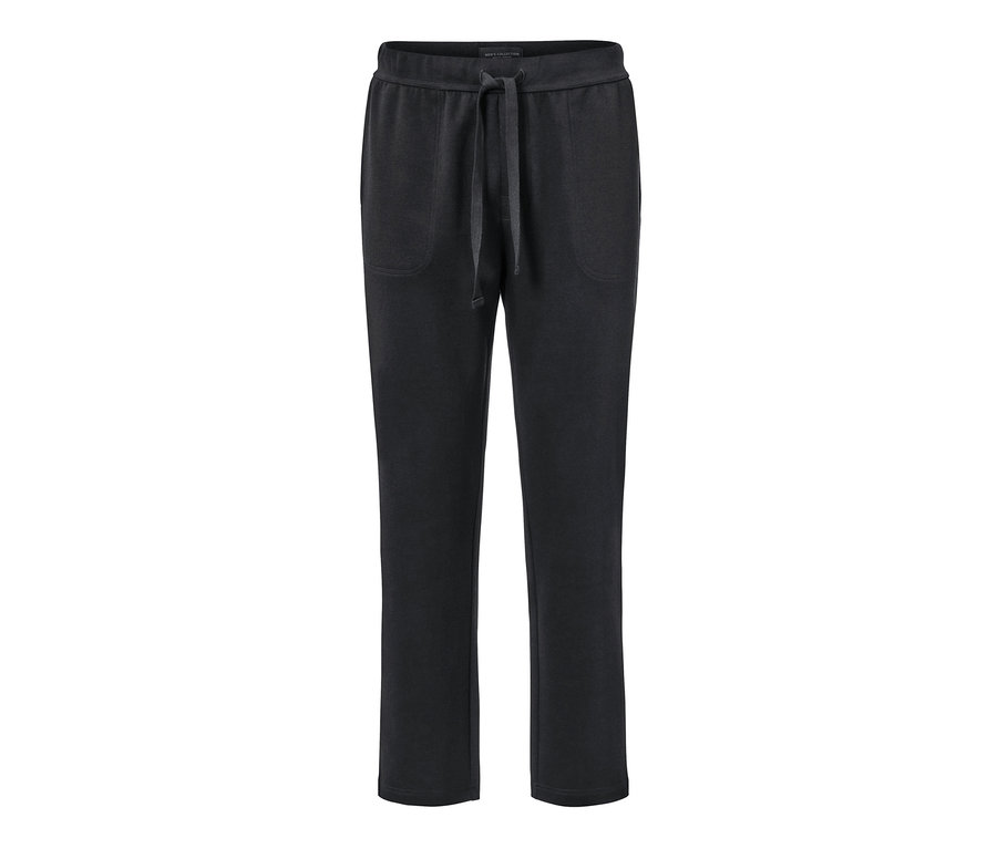 Pantalon d’intérieur noir avec cordon de serrage.