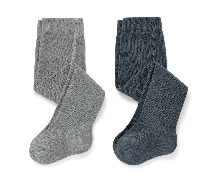 Deux collants pour bébés.