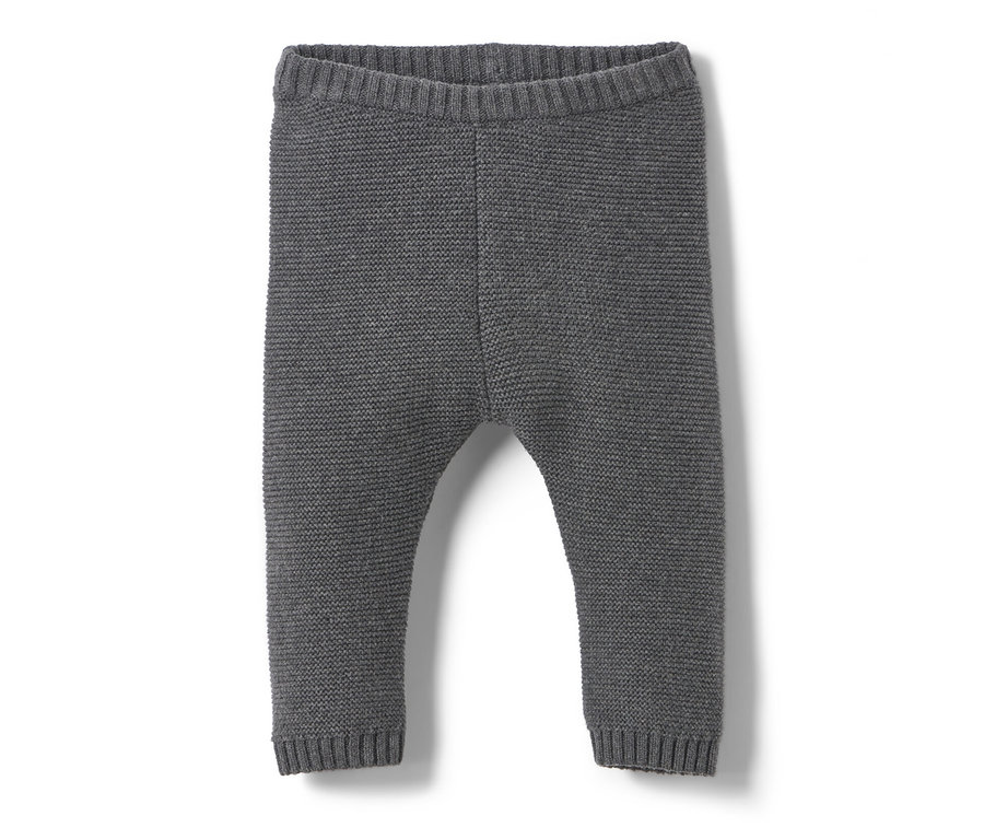 Collant enfant gris.