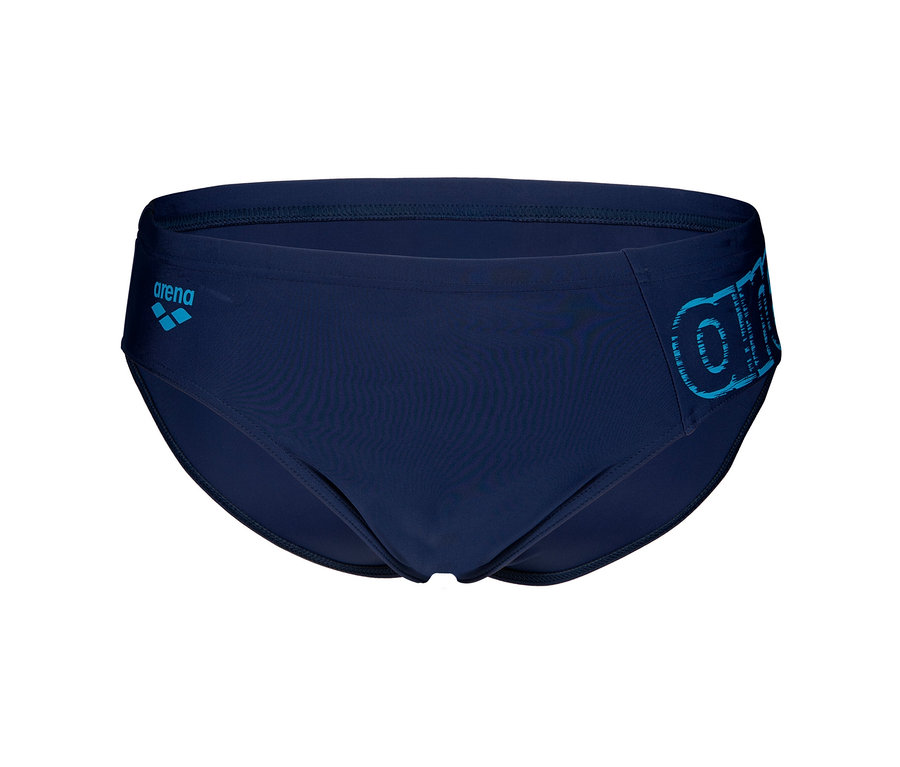 Maillot de bain slip arena Scratchy bleu marine.