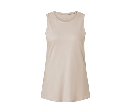 Haut de sport beige.