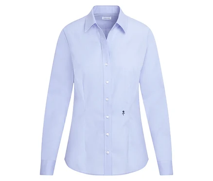 Chemisier Slim Fit non iron Seidensticker, bleu clair