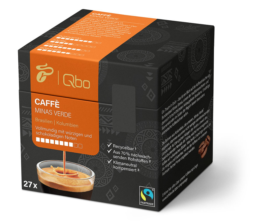 Qbo Caffè Minas Verde, 27 capsules