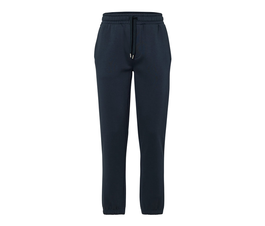 Pantalon en sweat bleu marine.