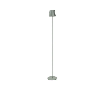 Lampadaire d’extérieur à LED rechargeable, sauge.