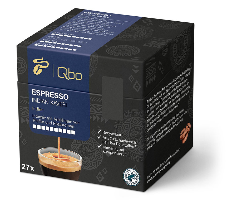 Qbo Espresso INDIAN KAVERI – 27 capsules