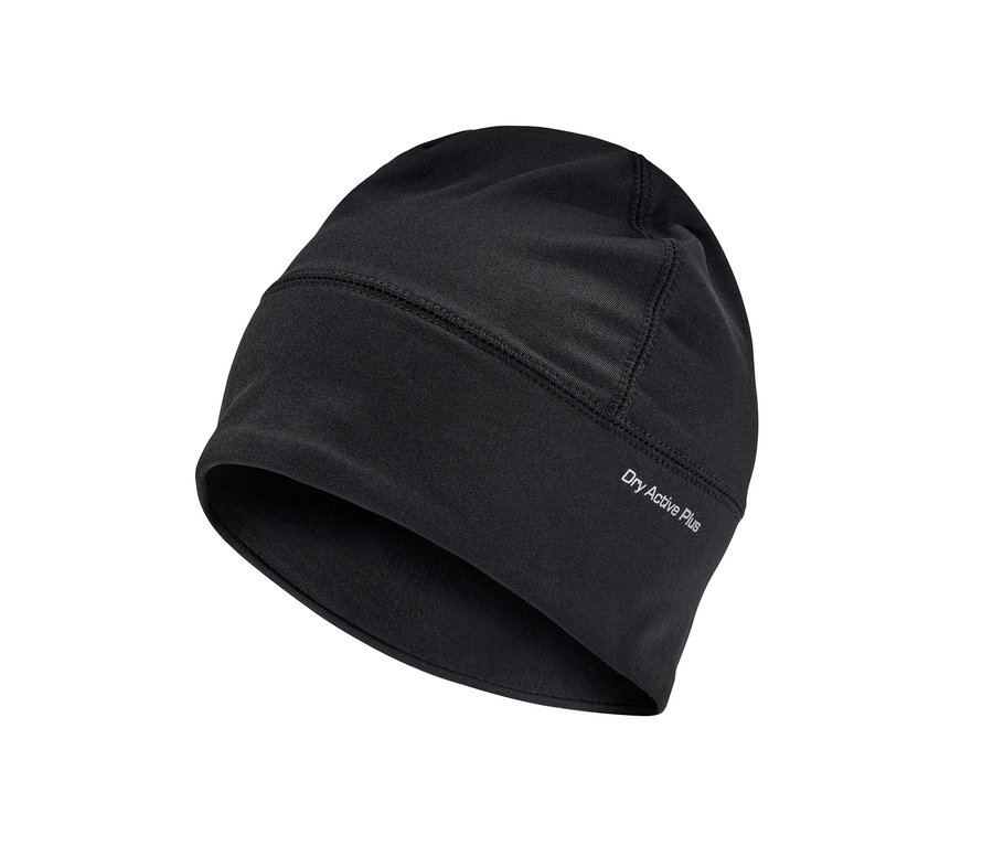 Bonnet technique thermique noir.