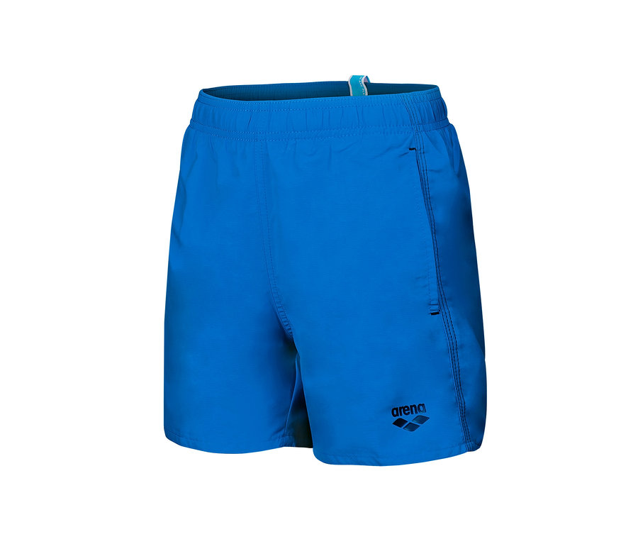 Boxer de plage arena Solid R pour enfant, bleu.
