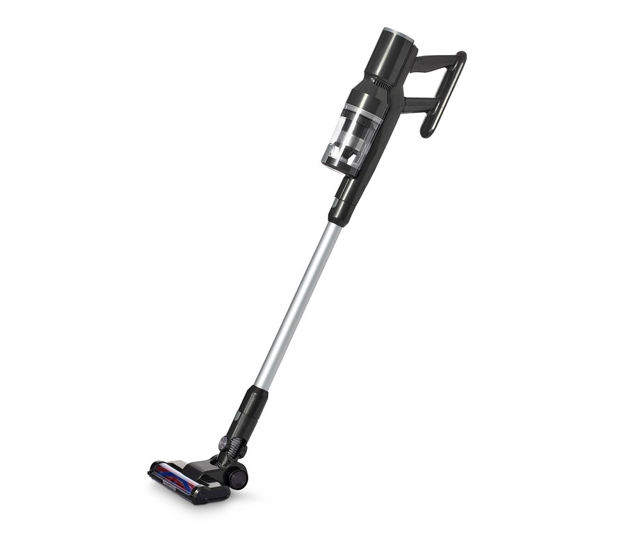 Aspirateur numérique sans fil noir.