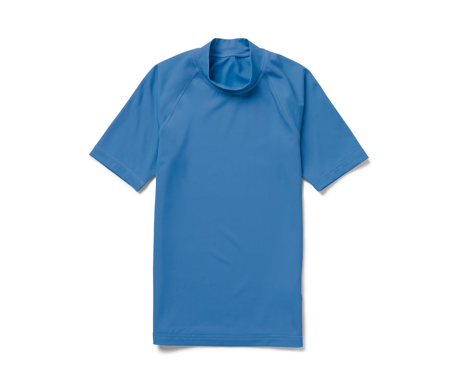T-shirt bleu pour enfant avec protection UV 80.