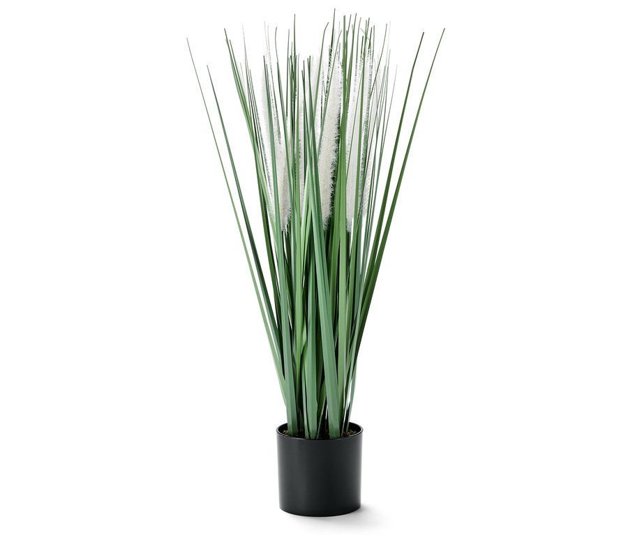 Plante artificielle en pot «
Graminées et pampas
».