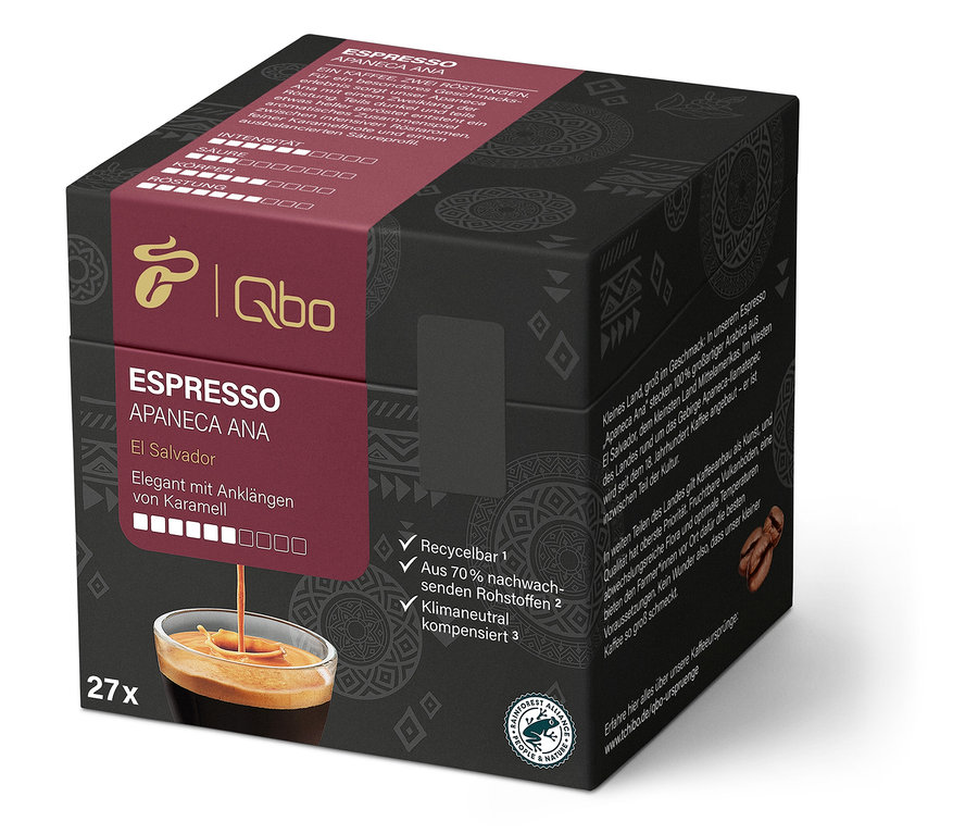Qbo Espresso APANECA ANA – 27 capsules