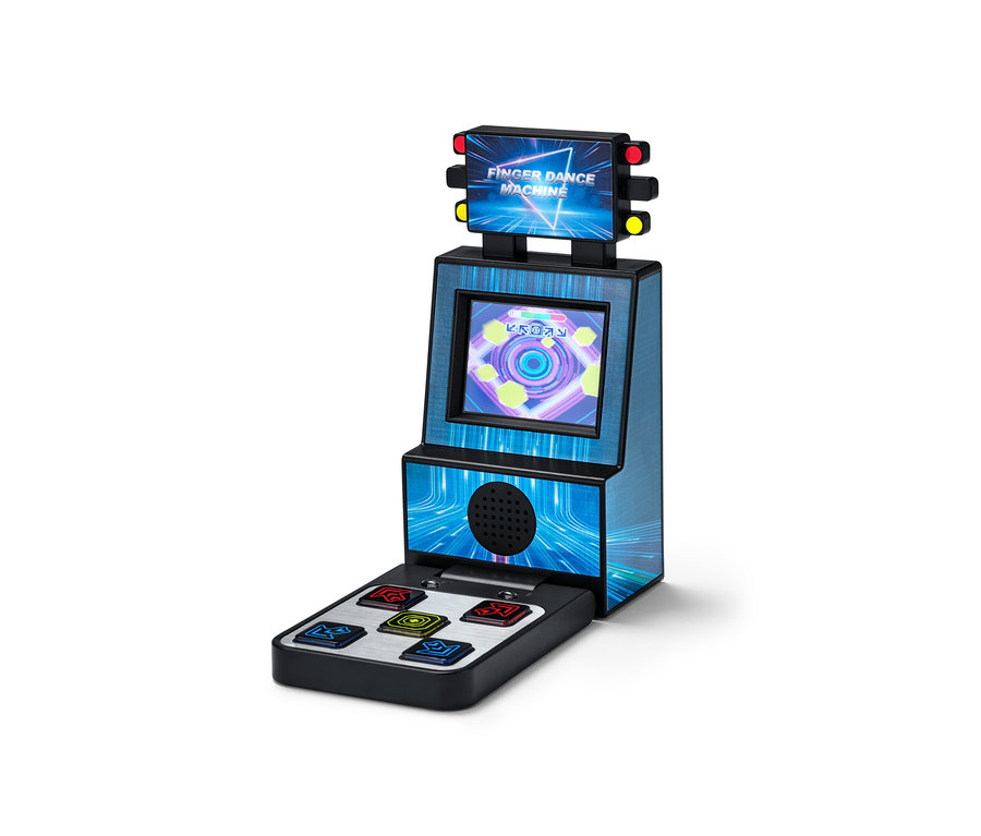 Gros plan sur une machine de danse à doigts.