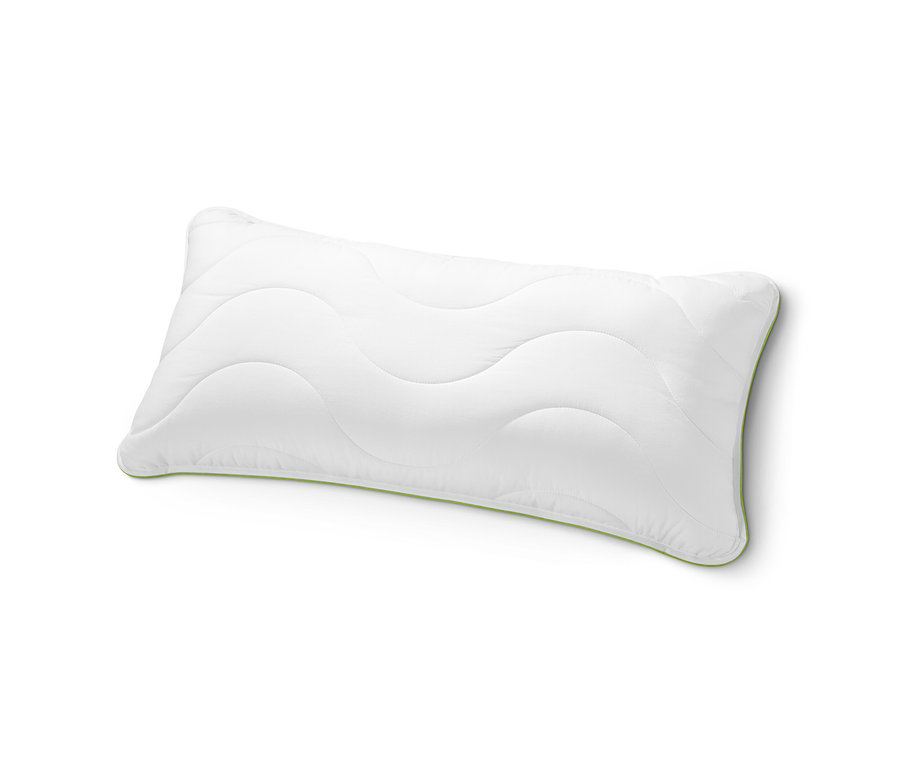 Oreiller blanc irisette® greenline, env. 80 x 40 cm.