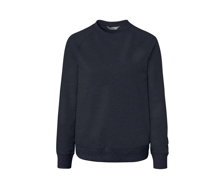 Sweatshirt de yoga bleu marine.