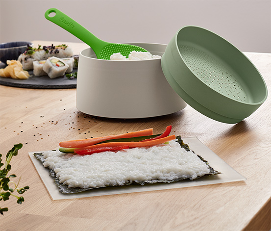 Cuiseur à riz et quinoa pour micro-onde - Lékué