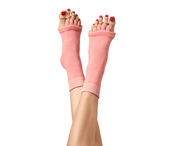 Chaussettes coton bio gots pour femme - point relief câbles