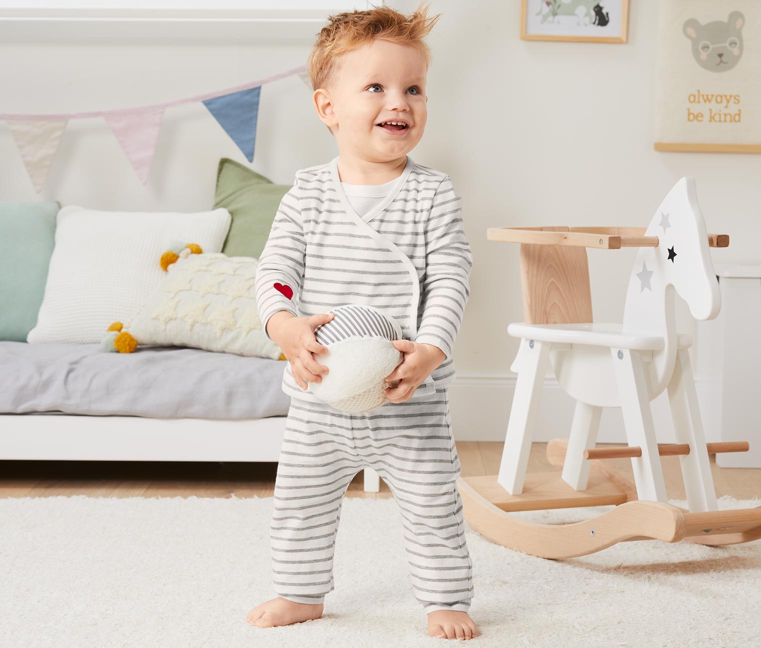 Ensemble de naissance en coton bio