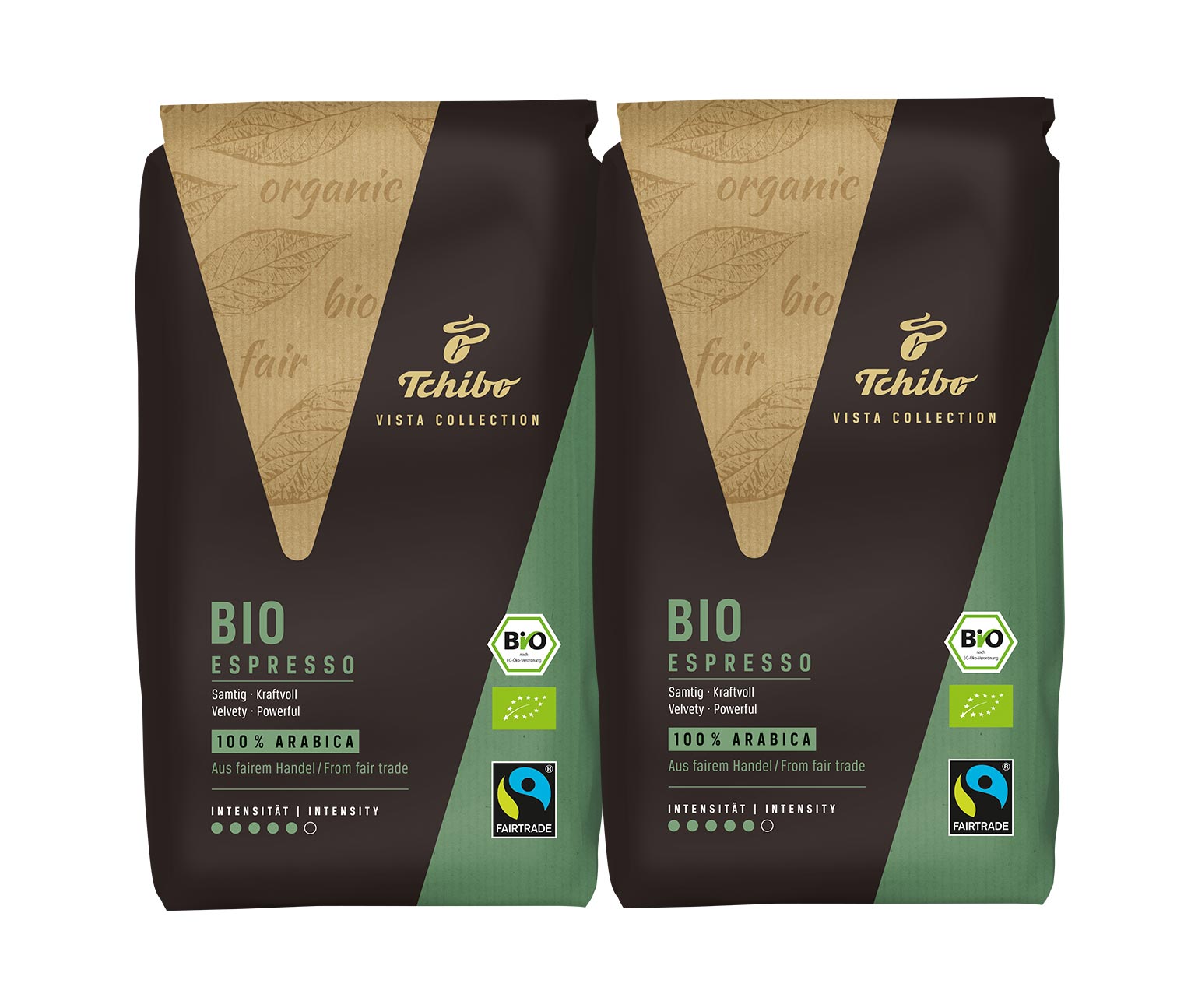 Vista Collection - Bio Espresso – 2 x1 kg, en grains