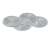 4 sets de table, couleur argent