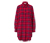 Chemise de nuit en flanelle, rouge