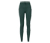 Legging thermique de course, vert foncé