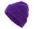 Bonnet en maille, violet