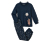 Pyjama pour enfant « lune », glow in the dark - Bleu foncé