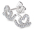 Clous d’oreilles en argent 925 cœur