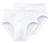 2 slips de sport SCHIESSER, blanc