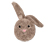 Coussin en peluche petit lapin