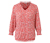 Blouse imprimée, corail