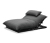 Chaise longue double premium avec appui-tête réglable et tissu Creacryl® tous temps