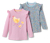 2 T-shirts manches longues pour enfant