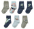 7 paires de chaussettes pour enfant, chevalier