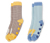 2 paires de chaussettes anti-dérapantes pour enfant