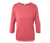 Pull-over en maille fine avec soie, corail