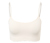 Brassière Seamless avec dentelle, crème - Crème