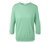 Pull-over en maille fine avec soie, vert clair