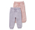 2 pantalons en sweat pour bébé, à pois