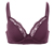 Soutien-gorge à armatures, aubergine