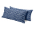 2 taies d’oreiller en microfibre, bleu, env. 80 x 40 cm - Bleu