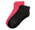 2 paires de chaussettes de yoga, noir et rose vif