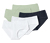 5 culottes, vert - 2x vert clair, 2x blanc, 1x bleu foncé