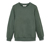 Sweat-shirt pour enfant avec intérieur gratté, vert