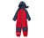 Combinaison en softshell pour enfant, rouge et bleu