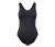 Maillot de bain de sport, noir