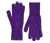 Gants en maille, violet